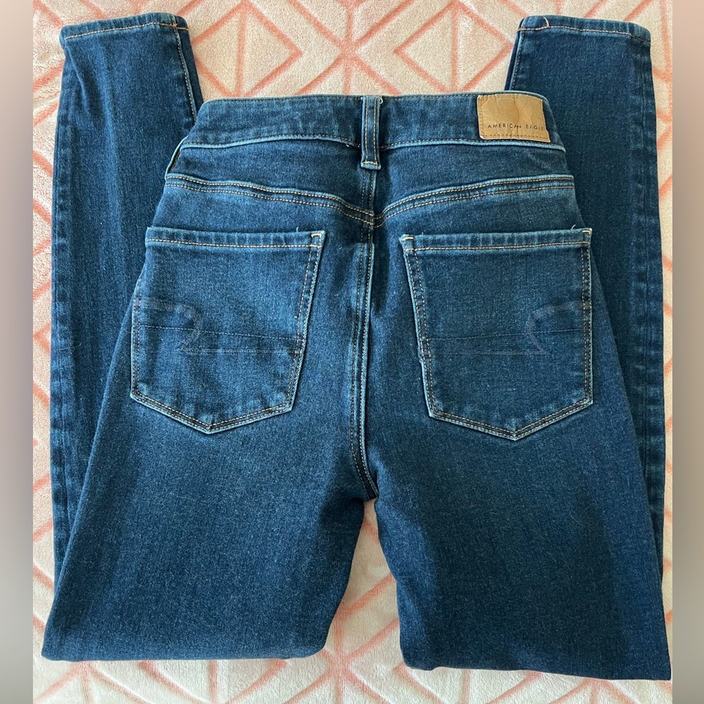 Size 00 SHORT skinny stretch American Eagle jegging